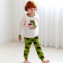 메이키즈 아동용 디노앤카 오가닉보온내의