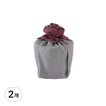 솔트리 고서임의 보자기포장 원형 은비보라 함초소금, 300g, 2개