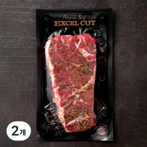 엑셀컷 채끝 시즈닝 스테이크 (냉장), 300g, 2개