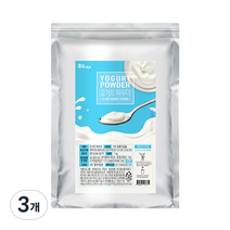 흥국에프엔비 요거트 파우더, 1kg, 1개입, 3개