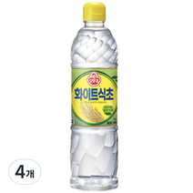[오뚜기] 화이트 식초, 900ml, 4개