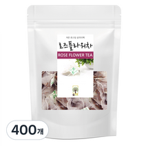 삼각티백 로즈플라워차, 0.5g, 400개, 400개, 1개입