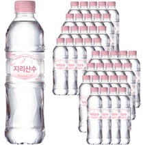 아워홈 지리산수 핑크, 500ml, 40개