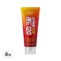 아쿠아쿨 레드120, 120ml, 4개