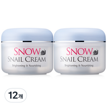 과일나라 스노우 스네일 크림, 100ml, 12개