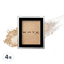 케이트 더 아이 컬러 아이섀도 1.4g, 005 골드 글리터, 4개