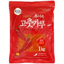 복이네먹거리 청양고추가루 매운맛 떡볶이 소스용, 1kg, 1개