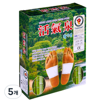 죽초목초 수액시트 활기천 발패치, 5개, 30개입