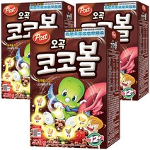 포스트 오곡 코코볼, 570g, 3개
