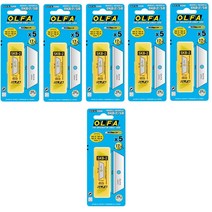 올파 커터칼 안전 커터 칼날 SKB-2/5B SK-4, 6개
