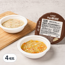 루솔 이유식 5단계 닭고기 덮밥소스세트 (냉장), 525번 순한 간장찜닭덮밥소스, 526번 닭안심 영양덮밥소스, 538번 닭가슴살 양송이 크림덮밥소스, 4세트