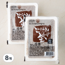 잔다리 전두부 검은콩, 310g, 8개
