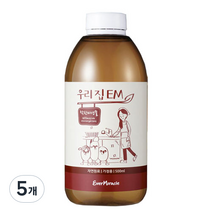 에버미라클 우리집EM 활성액, 500ml, 5개
