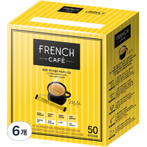 프렌치카페 카페믹스 11.1g, 50개입, 6개
