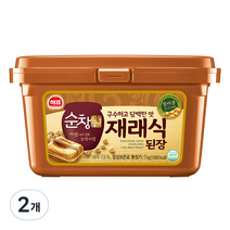 해표 순창궁 재래식 된장, 1kg, 2개