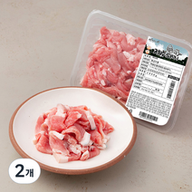파머스팩 제주 돼지 미박뒷다리 불고기용 (냉장), 1kg, 2개