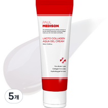 폴메디슨 락토콜라겐 저자극 아쿠아 수딩 젤크림, 5개, 155ml