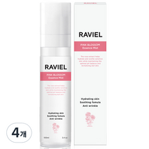 라비엘 핑크 블라썸 에센스 미스트, 4개, 100ml