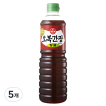 [오복] 오복간장 청표, 900ml, 5개