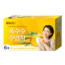 담터 옥수수수염차 티백, 1.5g, 80개입, 6개