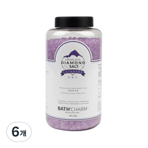 바스참 히말라야 다이아몬드솔트 입욕제 라벤더, 1.2kg, 6개