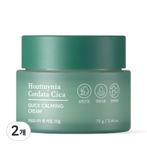 토니모리 어성초 시카 퀵 카밍 크림, 70g, 2개