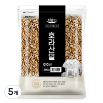 더담은 호주산 호라산밀, 500g, 5개