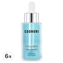 코스노리 히알루론 모이스처 앰플, 30ml, 6개