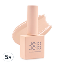 젤로젤로 프리미엄 젤 폴리쉬 젤네일 10ml, JC-67 페일코랄, 5개
