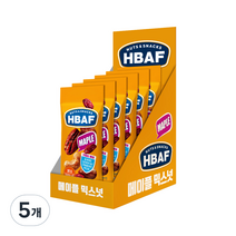 바프 넛츠앤스낵스 메이플 믹스넛 30g x 6p, 180g, 5개