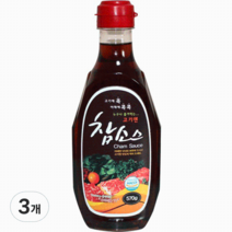 우리식품 고기엔 참소스, 570g, 3개