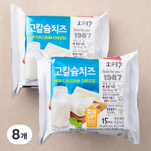 소와나무 고칼슘치즈 15매입, 270g, 8개