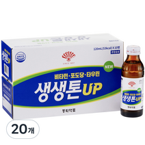 생생톤업 활력드링크, 120ml, 20개