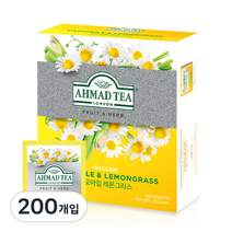 아마드티 캐모마일 레몬그라스 허브차 티백, 1.5g, 100개입, 2개