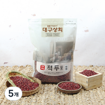 대구상회 국산 적두(팥), 5개, 500g