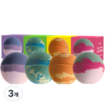 쿤달 배쓰밤 입욕제 스페이스컬렉션 4종 세트, 800g, 3개