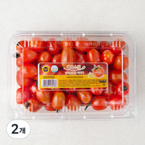 애드스윗 스테비아 한라봉향 대추방울토마토, 1kg, 2개