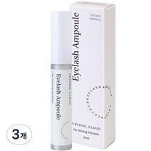 크리스탈클라우드 속눈썹 영양제 아이래쉬 세럼 앰플, 10ml, 3개