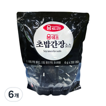 움트리 초밥간장소스 200p, 6개, 800g