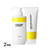 베베가닉 프라임 키즈 샴푸 500ml + 트리트먼트 200g 세트 망고향, 2세트