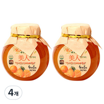 제주이야기 미인 화이바 꼬마 한라봉차, 200g, 4개, 4개