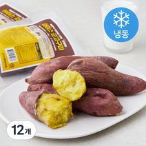 맥반석 오븐에 구워 더 맛있는 아이스 군고구마 (냉동), 180g, 12개