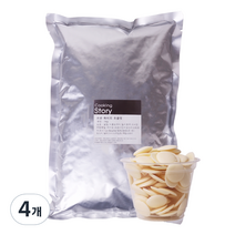 쿠킹스토리 르본 코팅 화이트초콜릿, 1kg, 4개