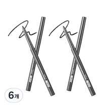 머지 더 퍼스트 슬림 젤 아이라이너 0.05g, GS2 BLACK SPINEL 블랙 스피넬, 6개