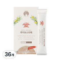 튼튼맘스 마더스댑스 루이보스라떼, 16g, 36개