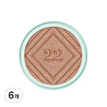 조성아22 씨앤티 대왕쿠션 바다 앰플 SPF50+ PA++++ 리필 25g, 02 샌드 베이지, 6개