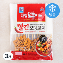 대림선 어묵 빨간 오뎅꼬치 (냉동), 409g, 3개
