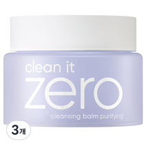 바닐라코 클린 잇 제로 클렌징밤 퓨리파잉, 100ml, 3개