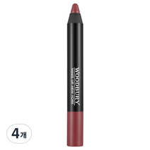 우드버리 벨벳매트 립펜슬 2.4g, 슈가로즈, 4개