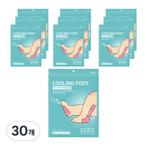 아이러버 쿨링풋 패치 일반형, 4매입, 30개